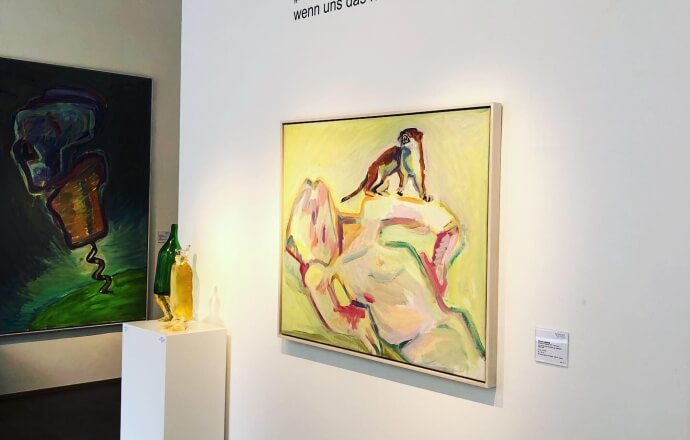 Ausstellung, Maria Lassnig, Vom Übermut des Malens, 2019